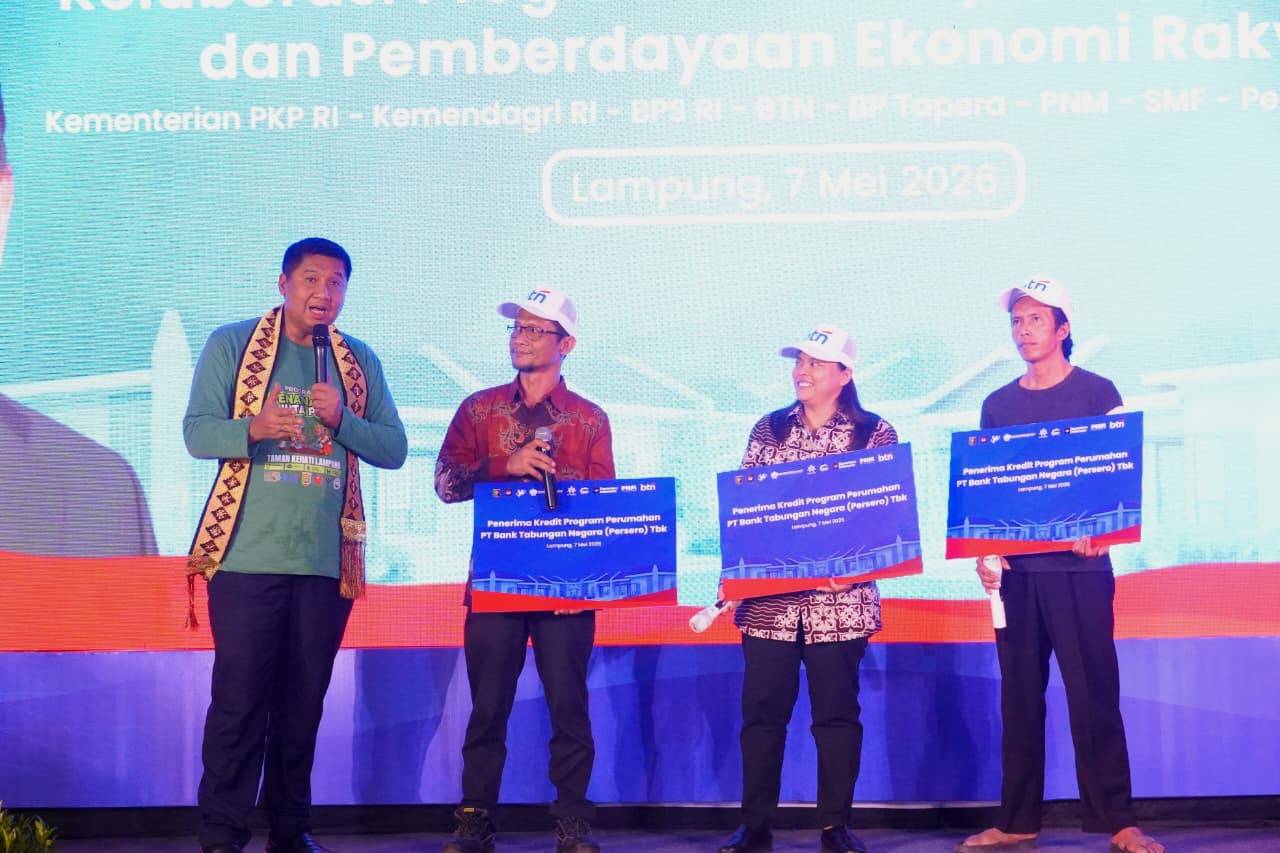Pemprov Lampung Dorong Percepatan Program Perumahan dan Pemberdayaan Ekonomi Rakyat
